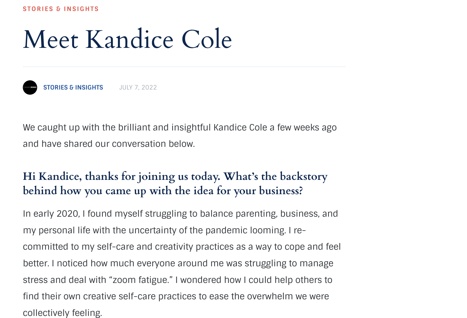 Kandice Rees Utah Media
